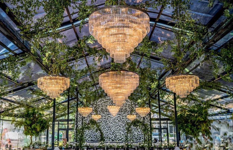 ent large prism chandelier for weddings galas corporate parties events brands red carpet miami miami beach palm beach orlando tampa naples fl austin
