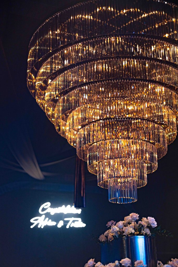 Rent wedding event chandelier extra large giant prism chandelier Miami Orlando Palm Beach Naples New York Boston Chicago Los Angeles Las Vegas Dallas